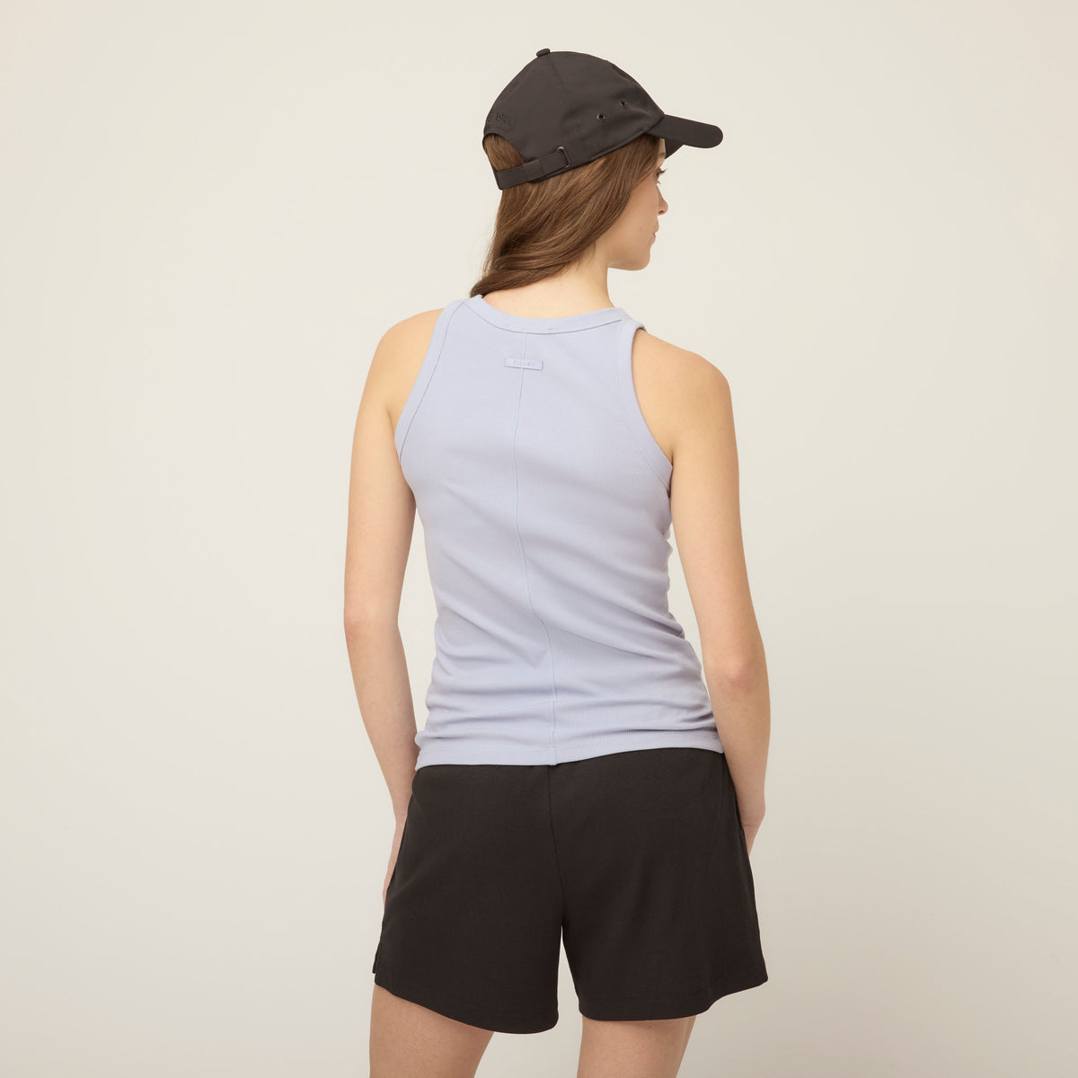 High Neck Rib Tank
