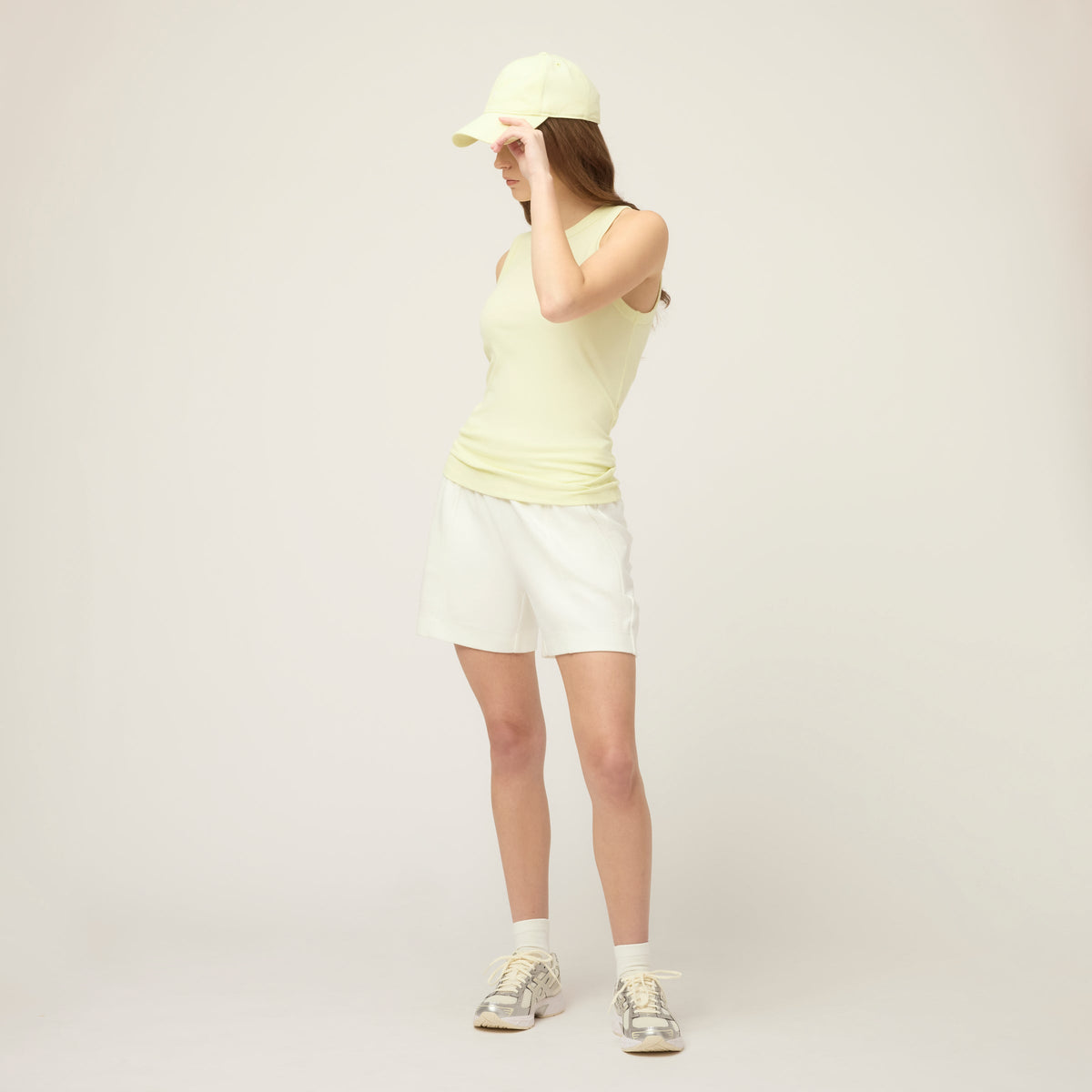 High Neck Rib Tank