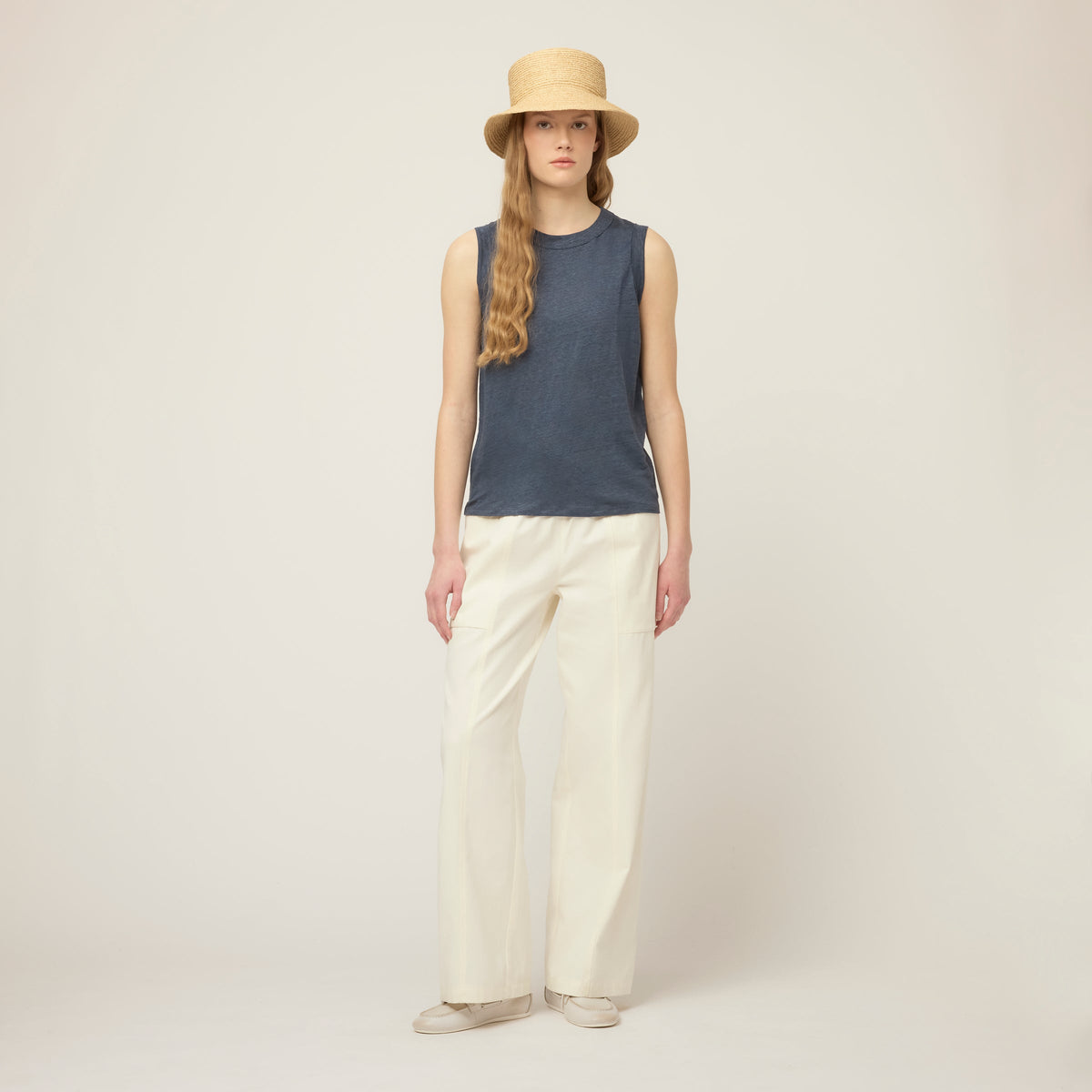 Linen Jersey Tank