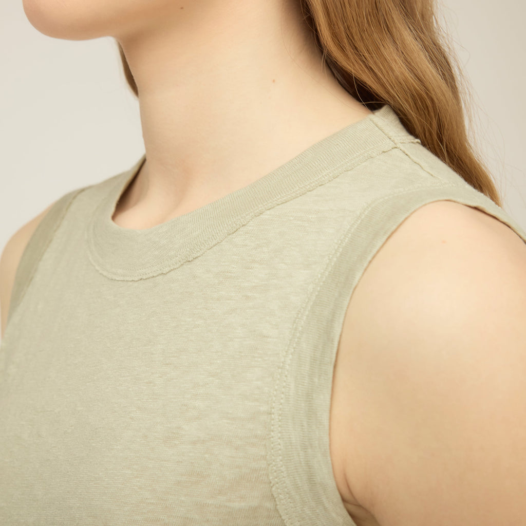 Linen Jersey Tank
