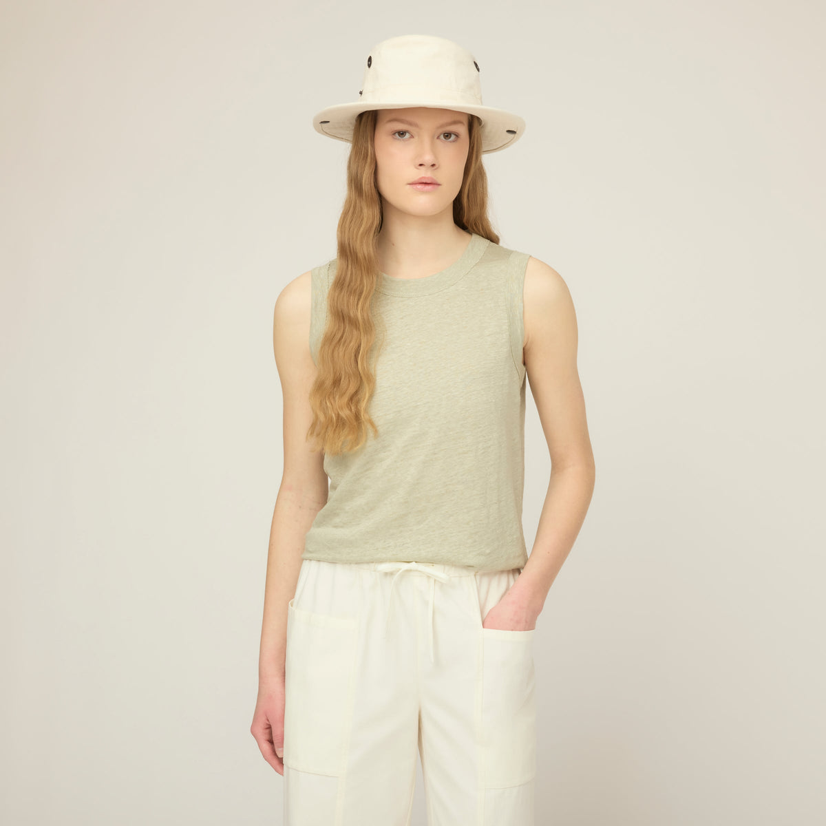 Linen Jersey Tank