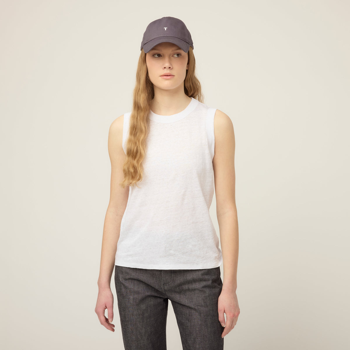 Linen Jersey Tank