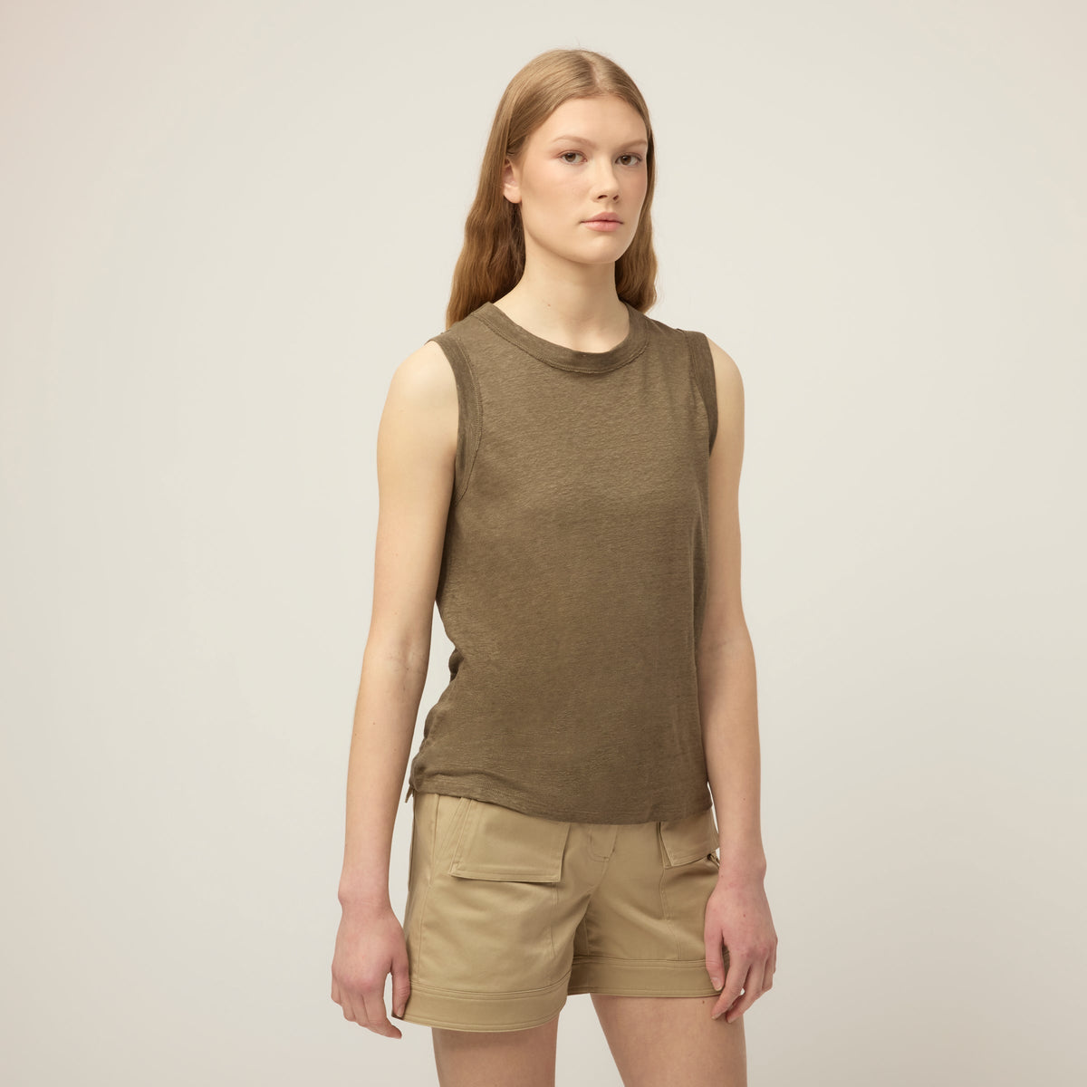 Linen Jersey Tank