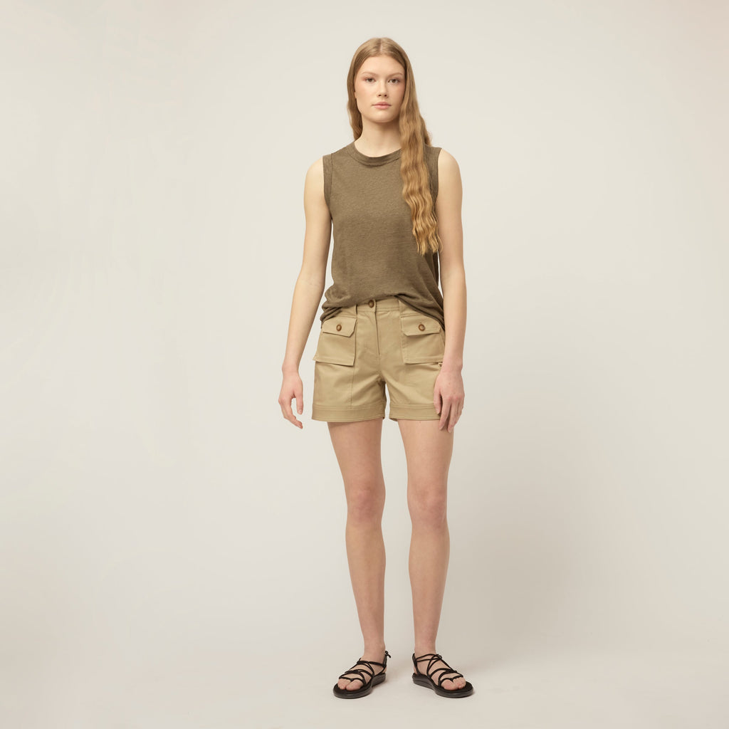 Linen Jersey Tank