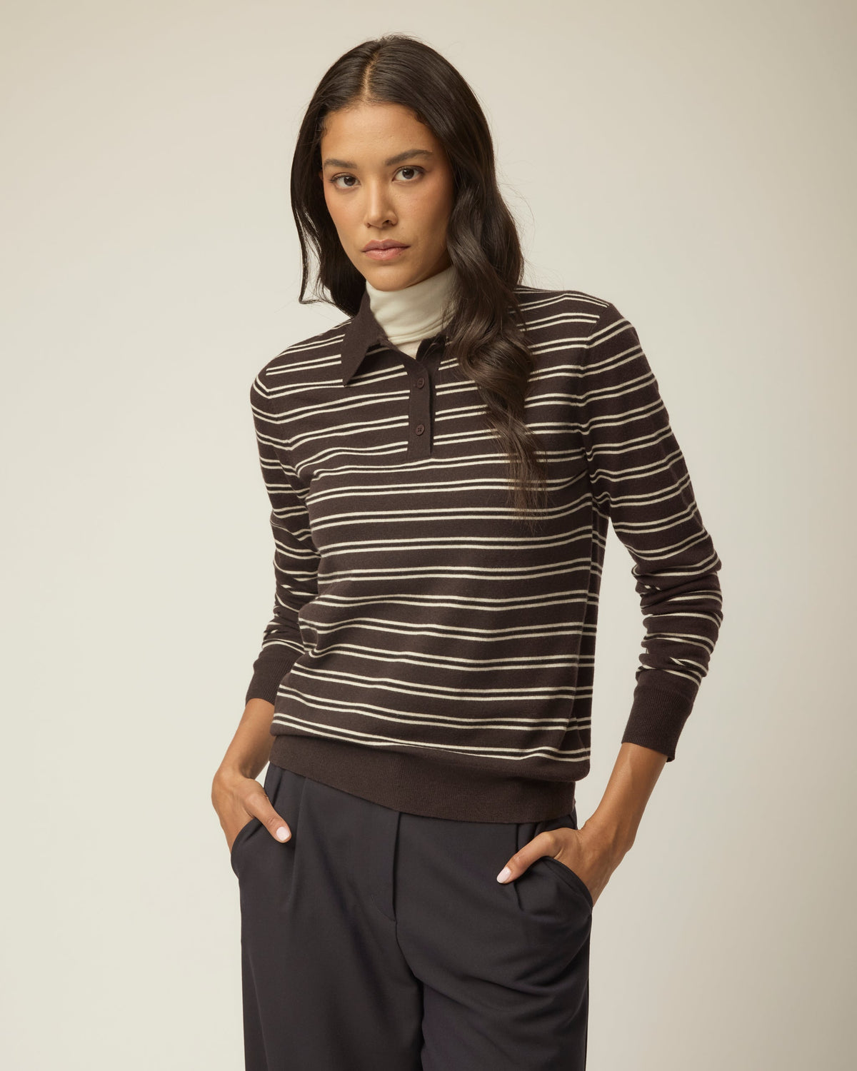Stretch Merino Polo