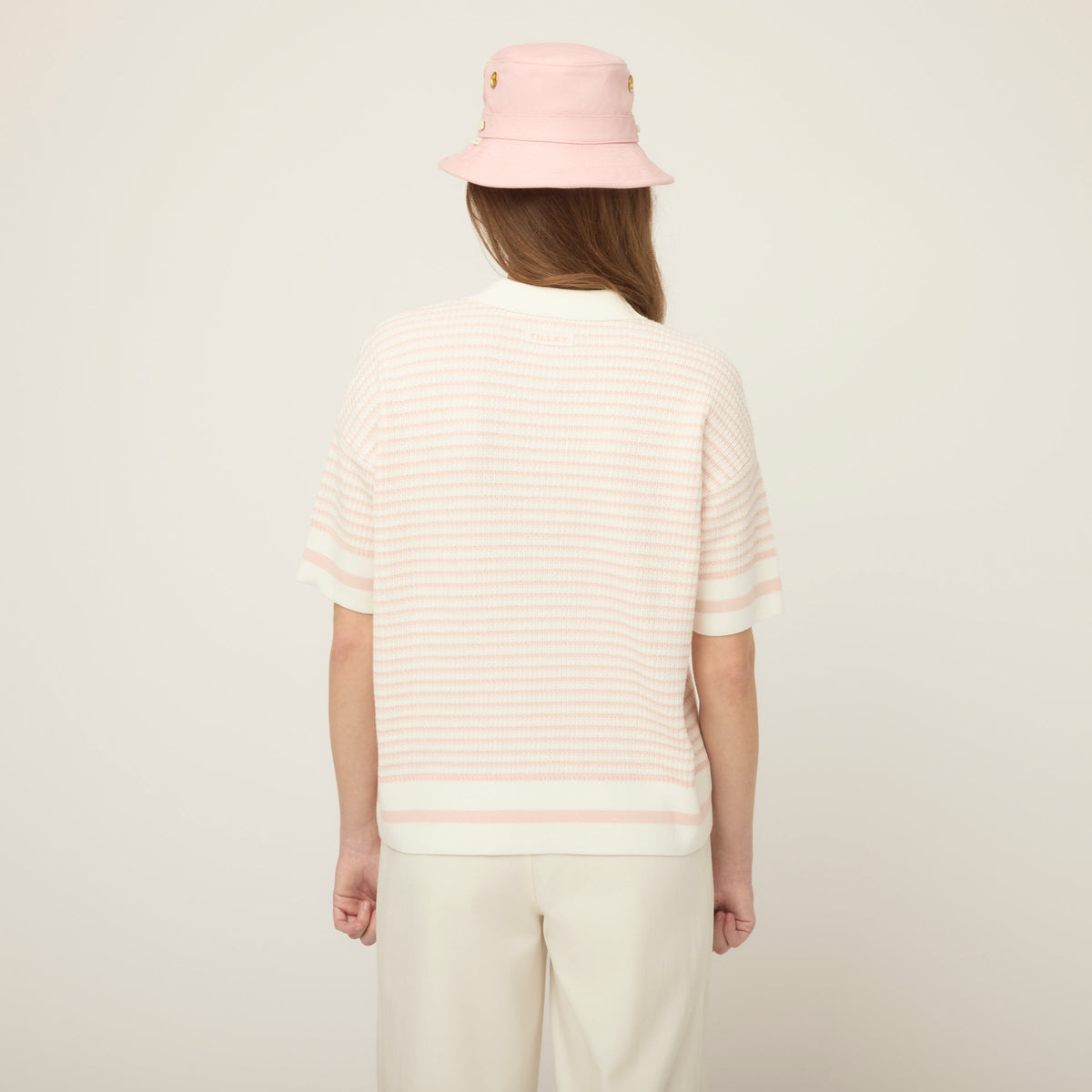 Striped Polo Sweater