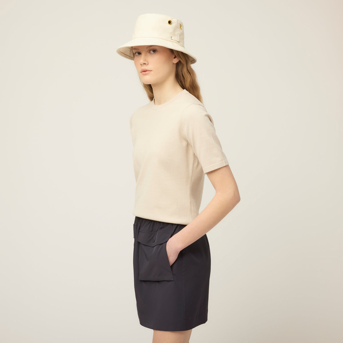 Extrafine Lightweight Knit Tee