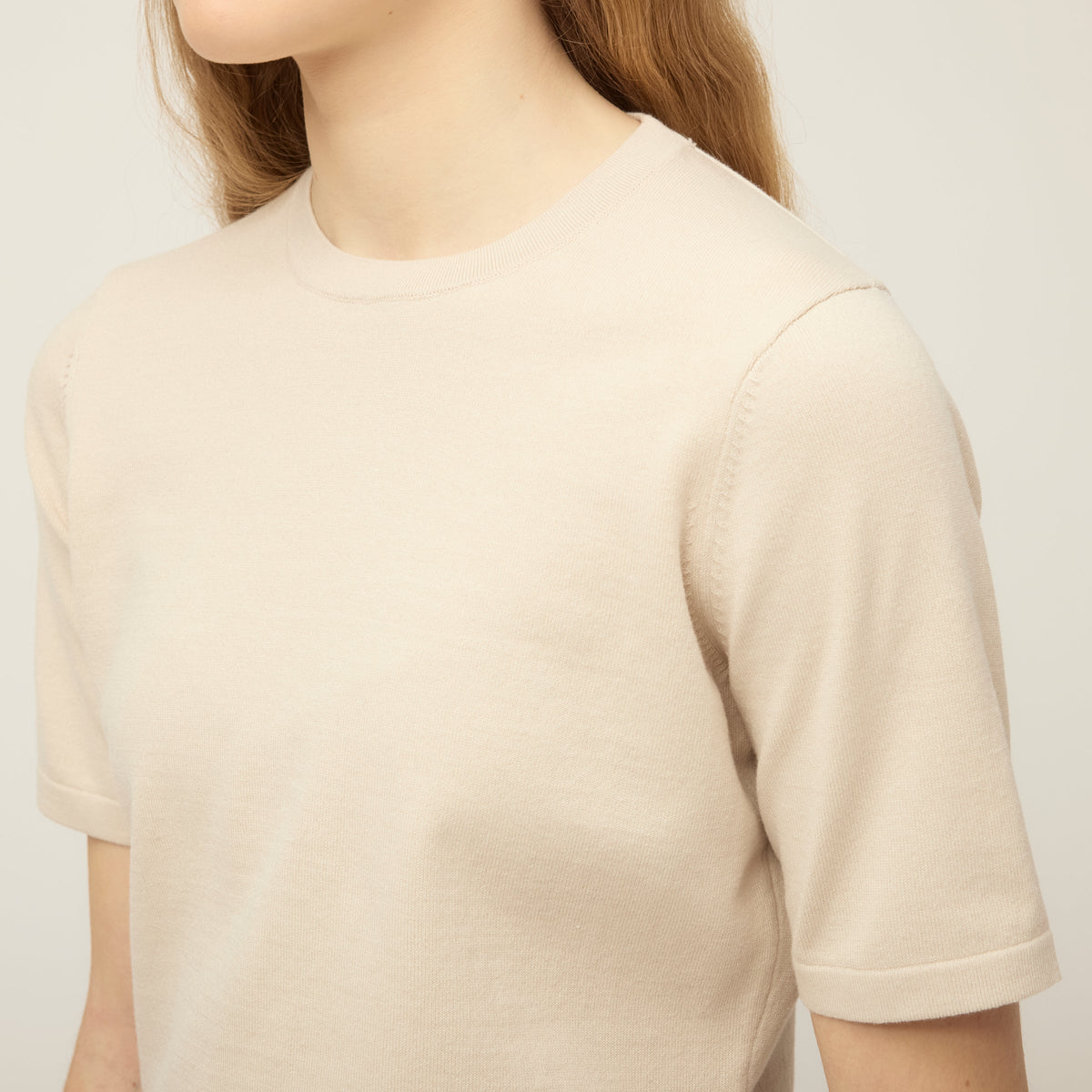 Extrafine Lightweight Knit Tee