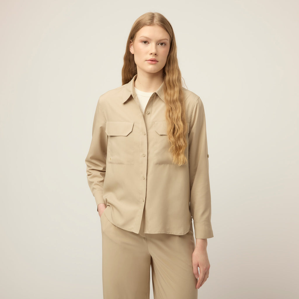 Quick Dry UPF Safari Shirt