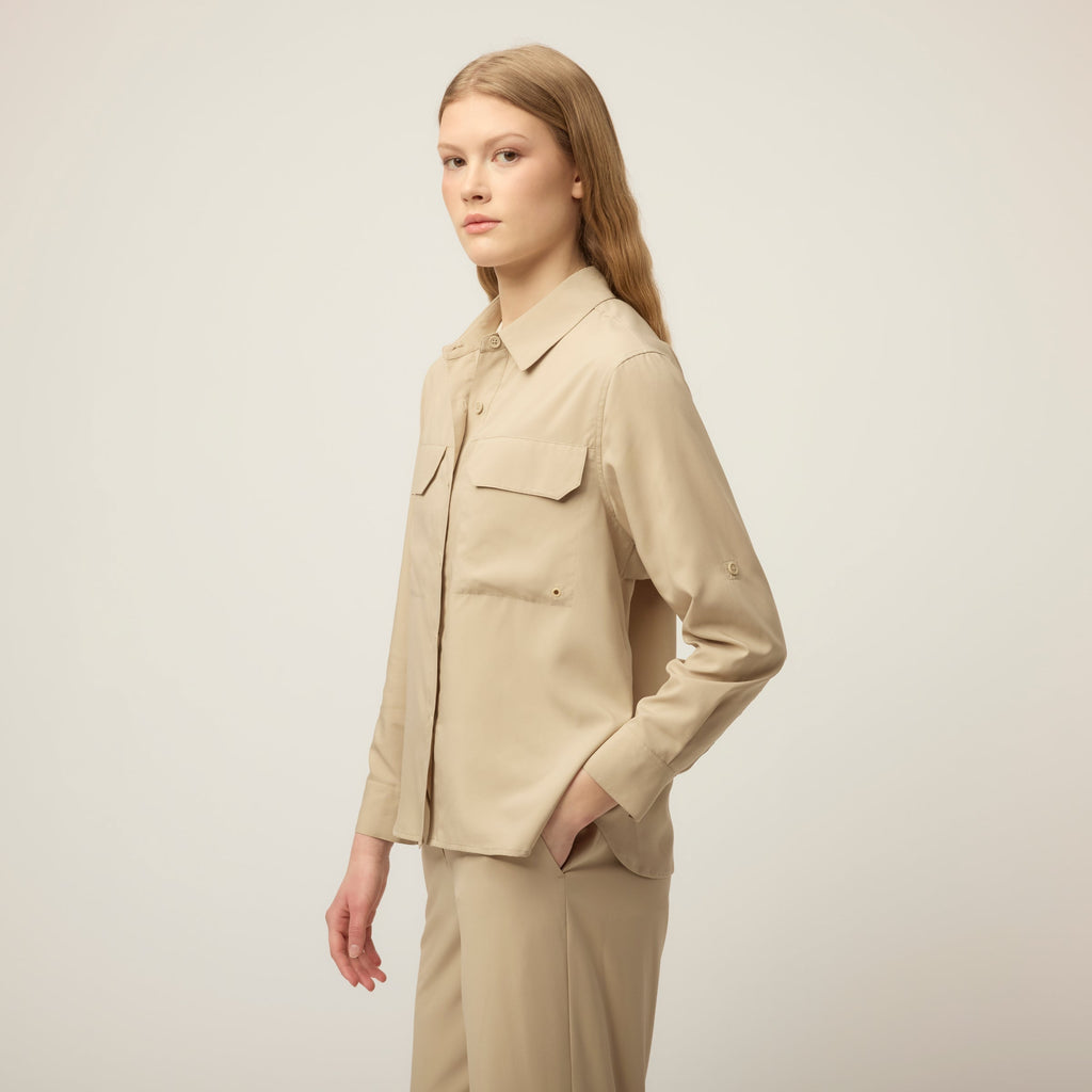 Quick Dry UPF Safari Shirt