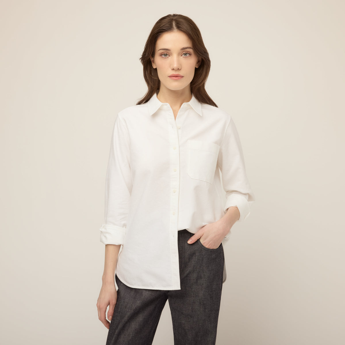 Oxford Button Up Shirt