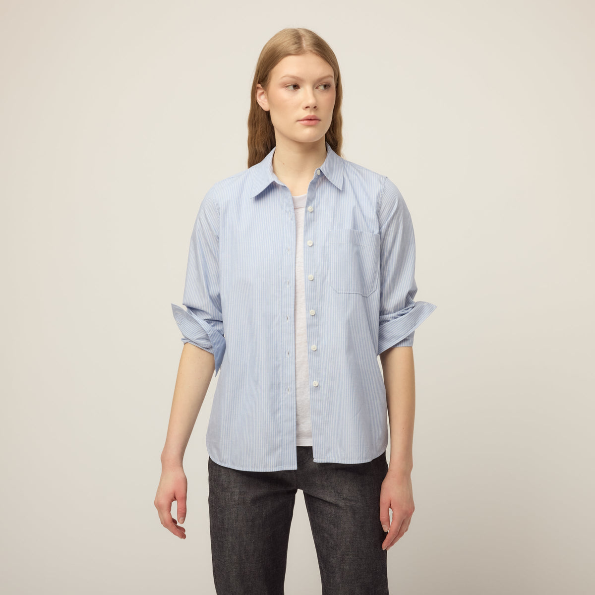 Striped Travel Shirt