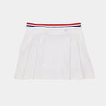 Striped Airloft Pleated Skirt