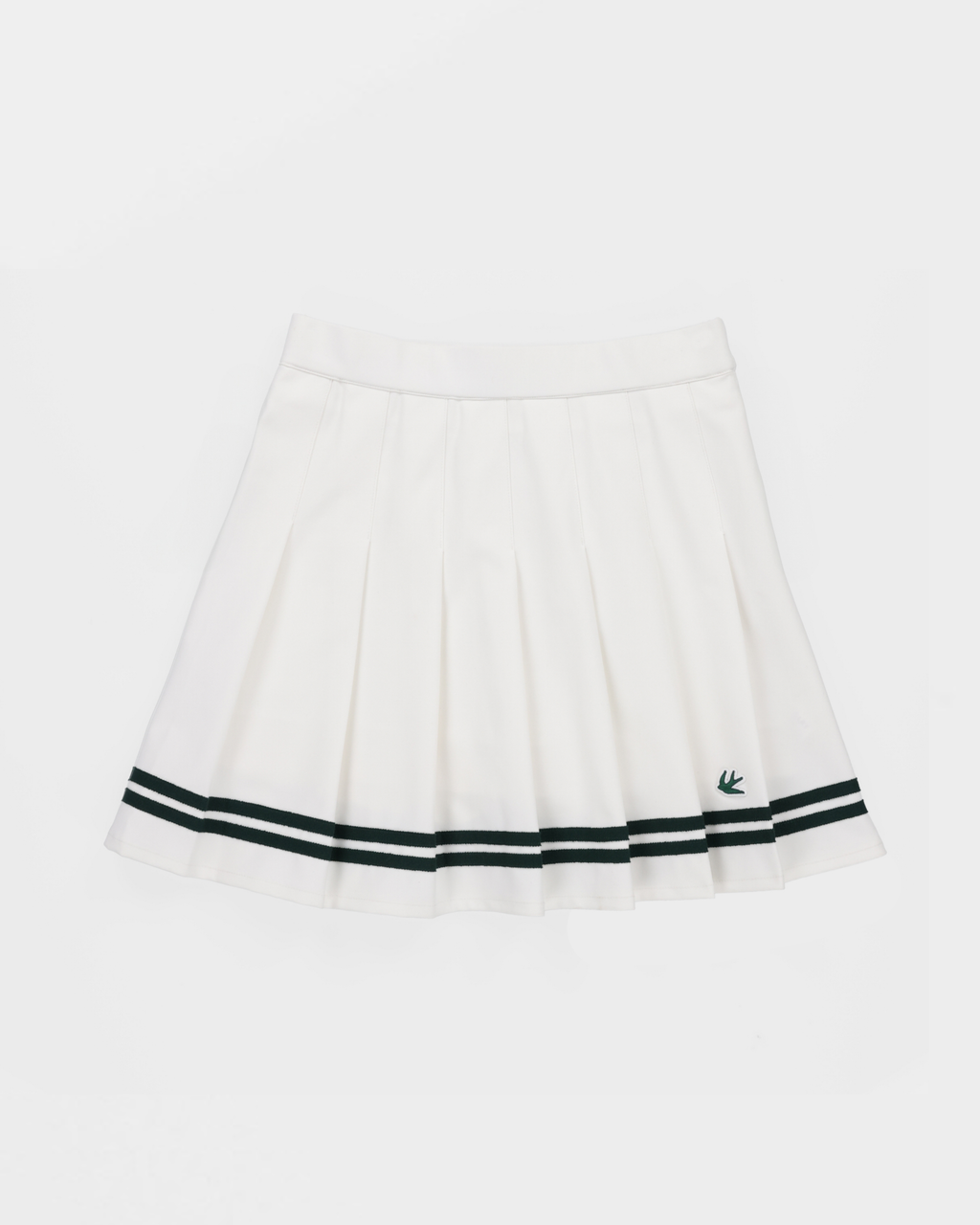 Ribbon Pleated Skirt
