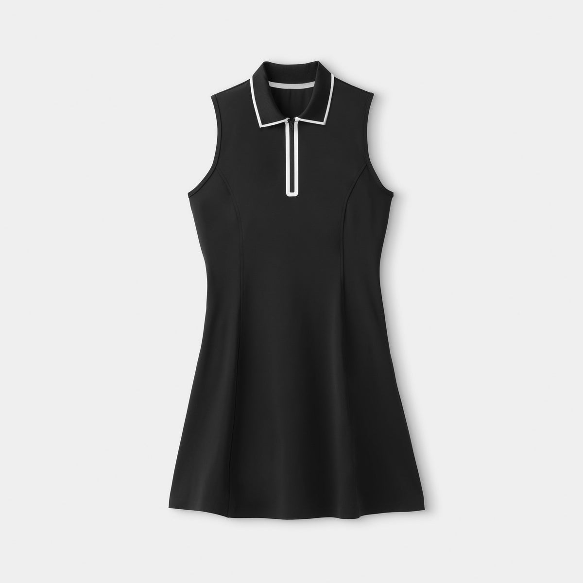 Quarter Zip Polo Dress