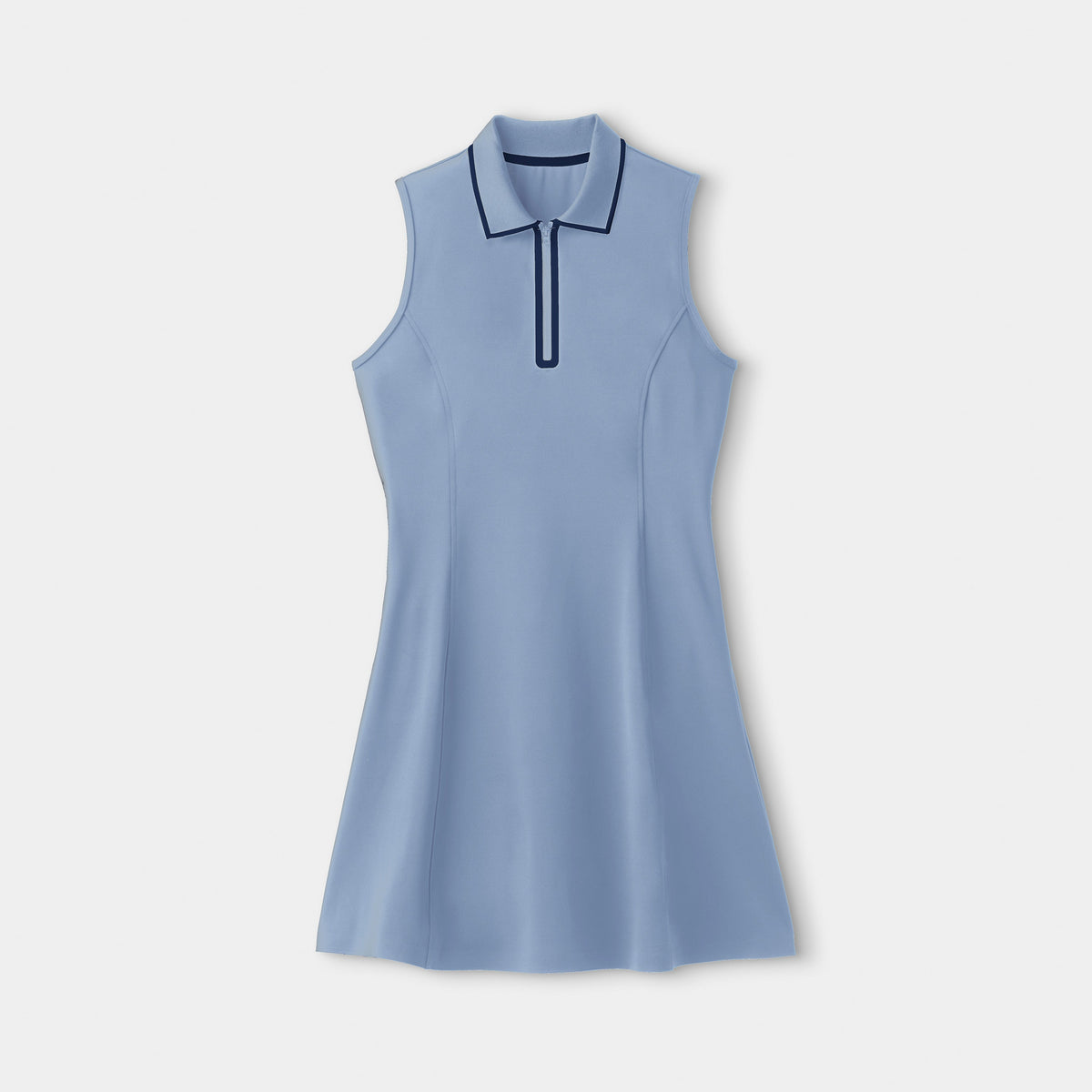 Quarter Zip Polo Dress