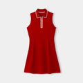Quarter Zip Polo Dress