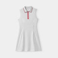 Quarter Zip Polo Dress
