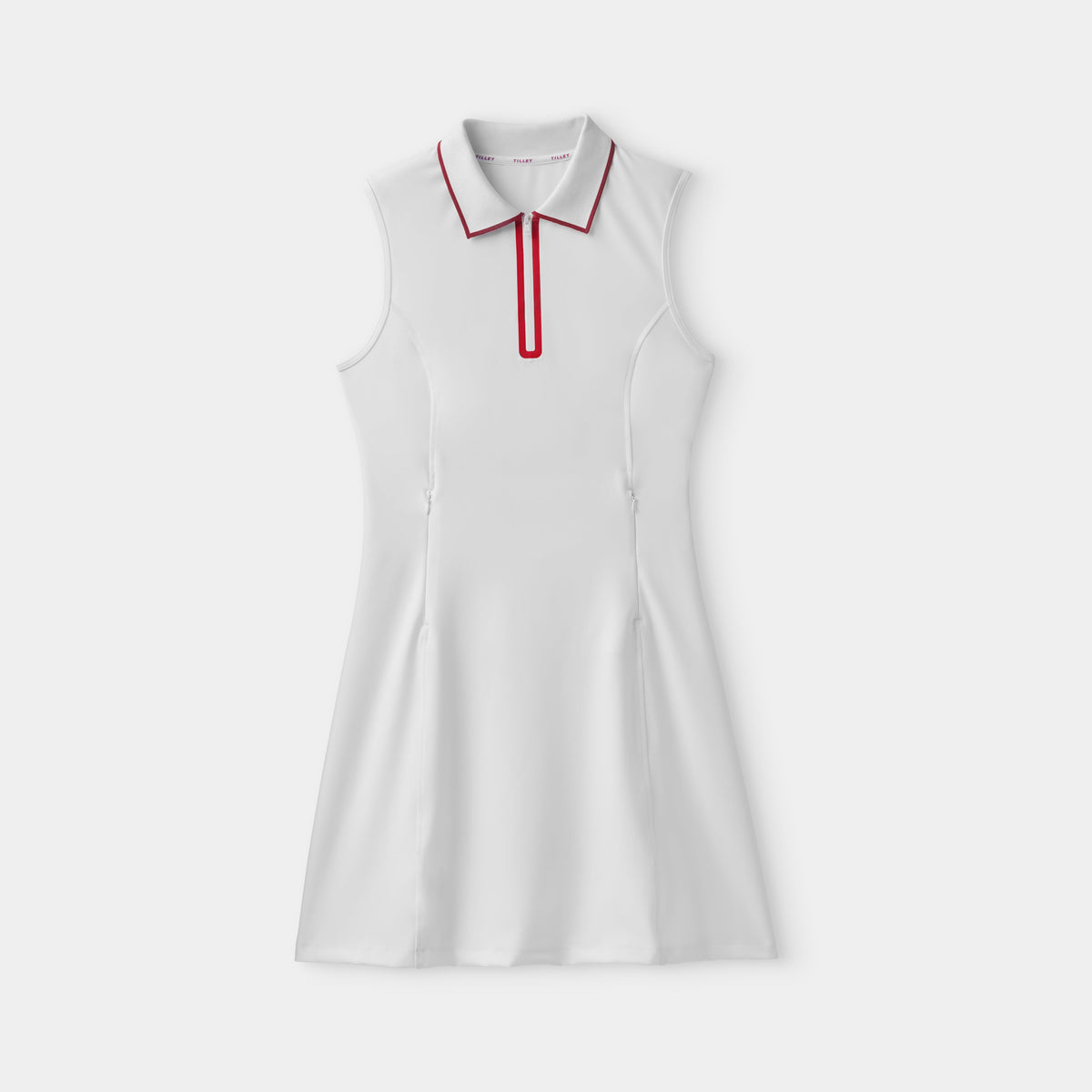 Quarter Zip Polo Dress