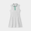 Quarter Zip Polo Dress