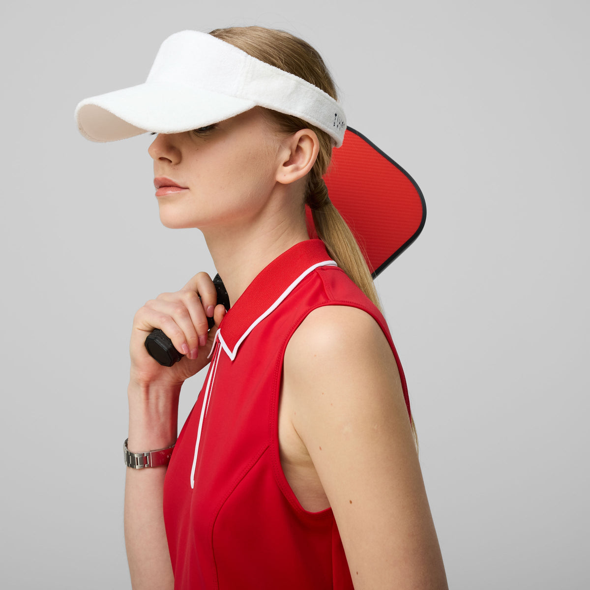 Quarter Zip Polo Dress