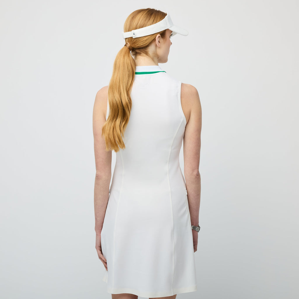 Quarter Zip Polo Dress