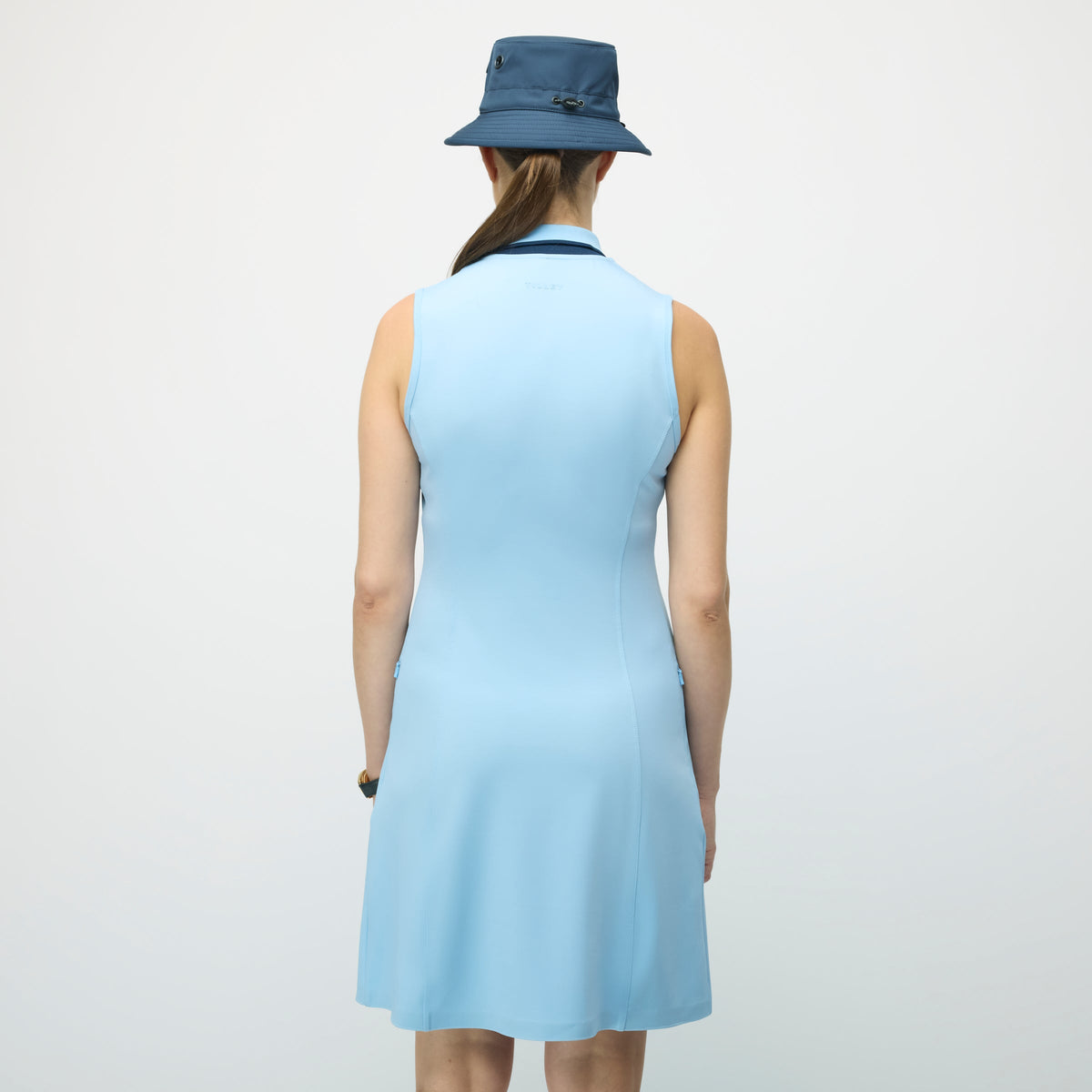 Quarter Zip Polo Dress