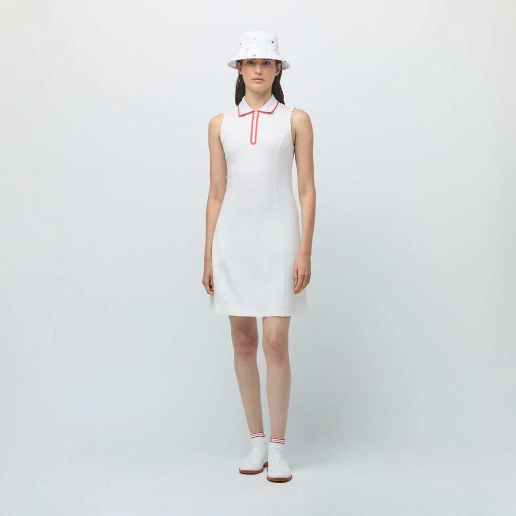 Quarter Zip Polo Dress