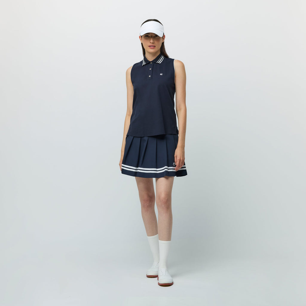 Supima Pique Sleeveless Polo