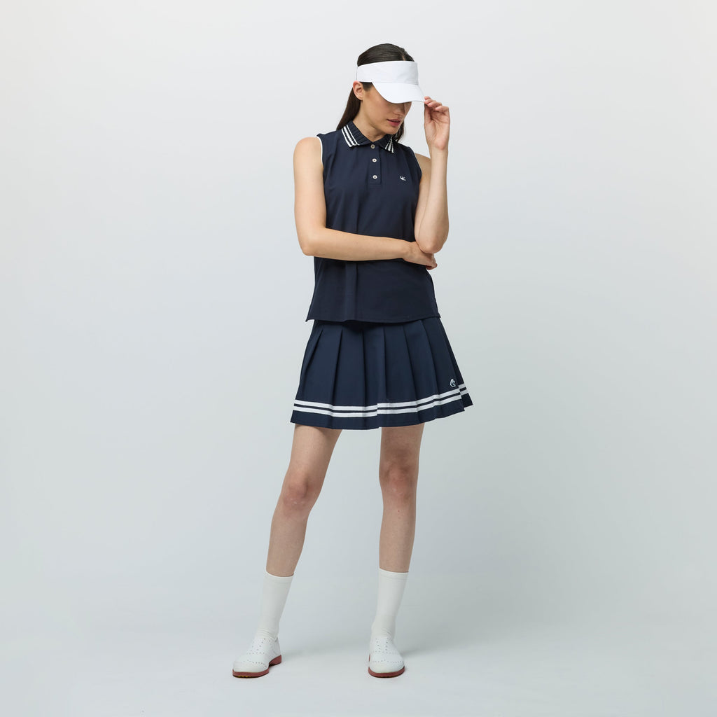 Supima Pique Sleeveless Polo