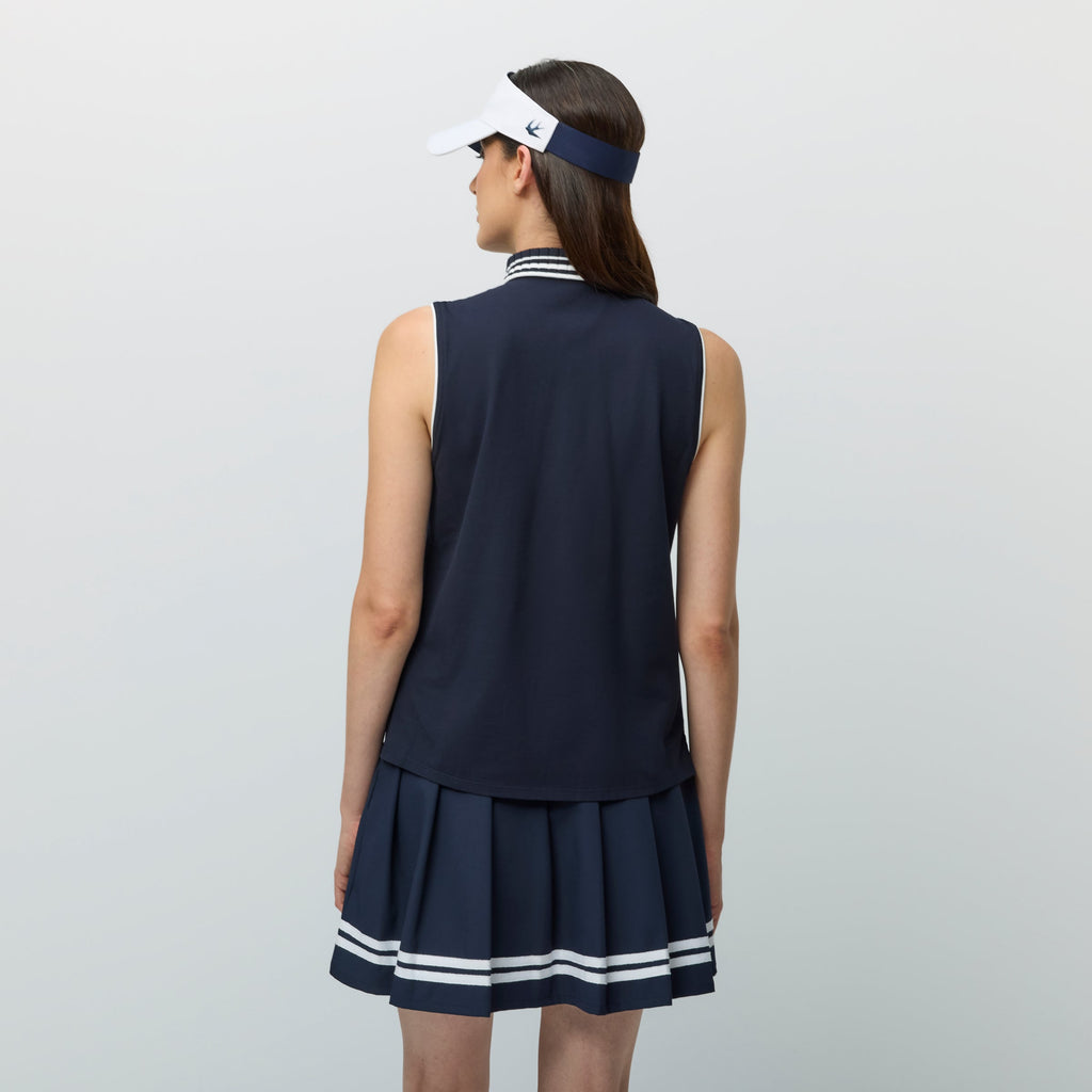 Supima Pique Sleeveless Polo