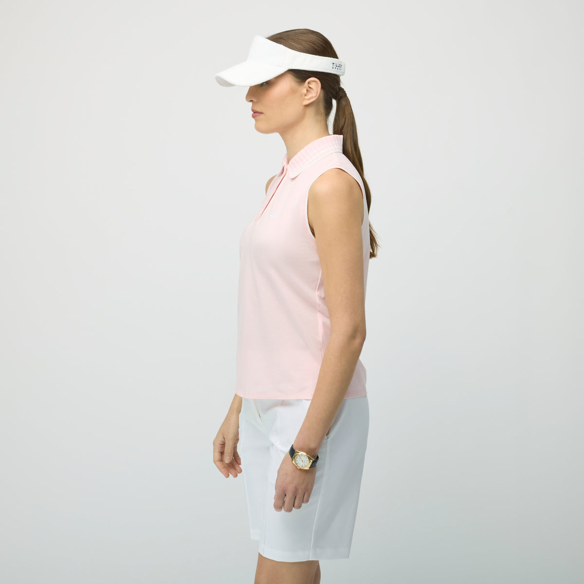 Supima Pique Sleeveless Polo