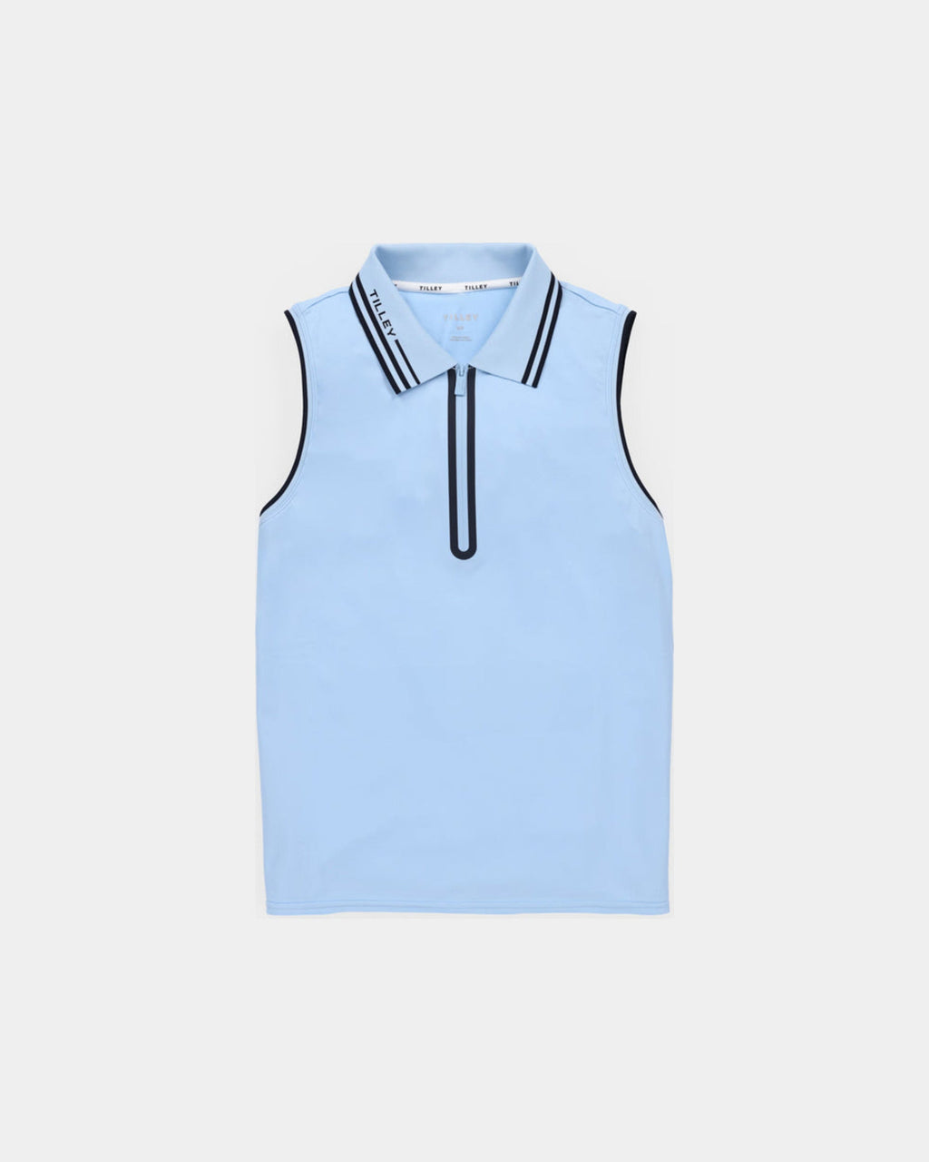 Tech Jersey Sleeveless Zip Polo