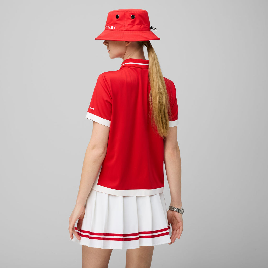 Tech Jersey Boxy Birdie Polo