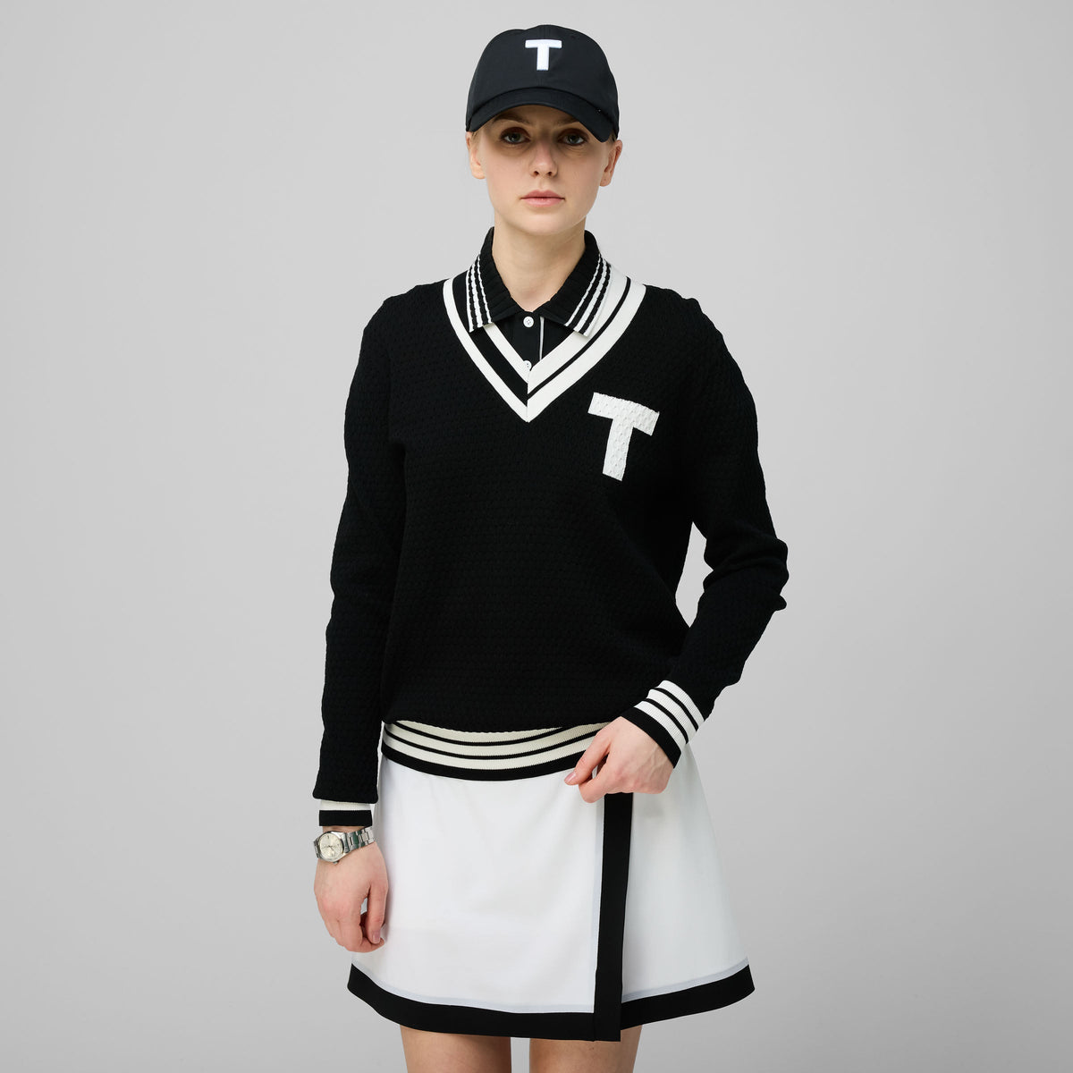 Sport V Neck Sweater