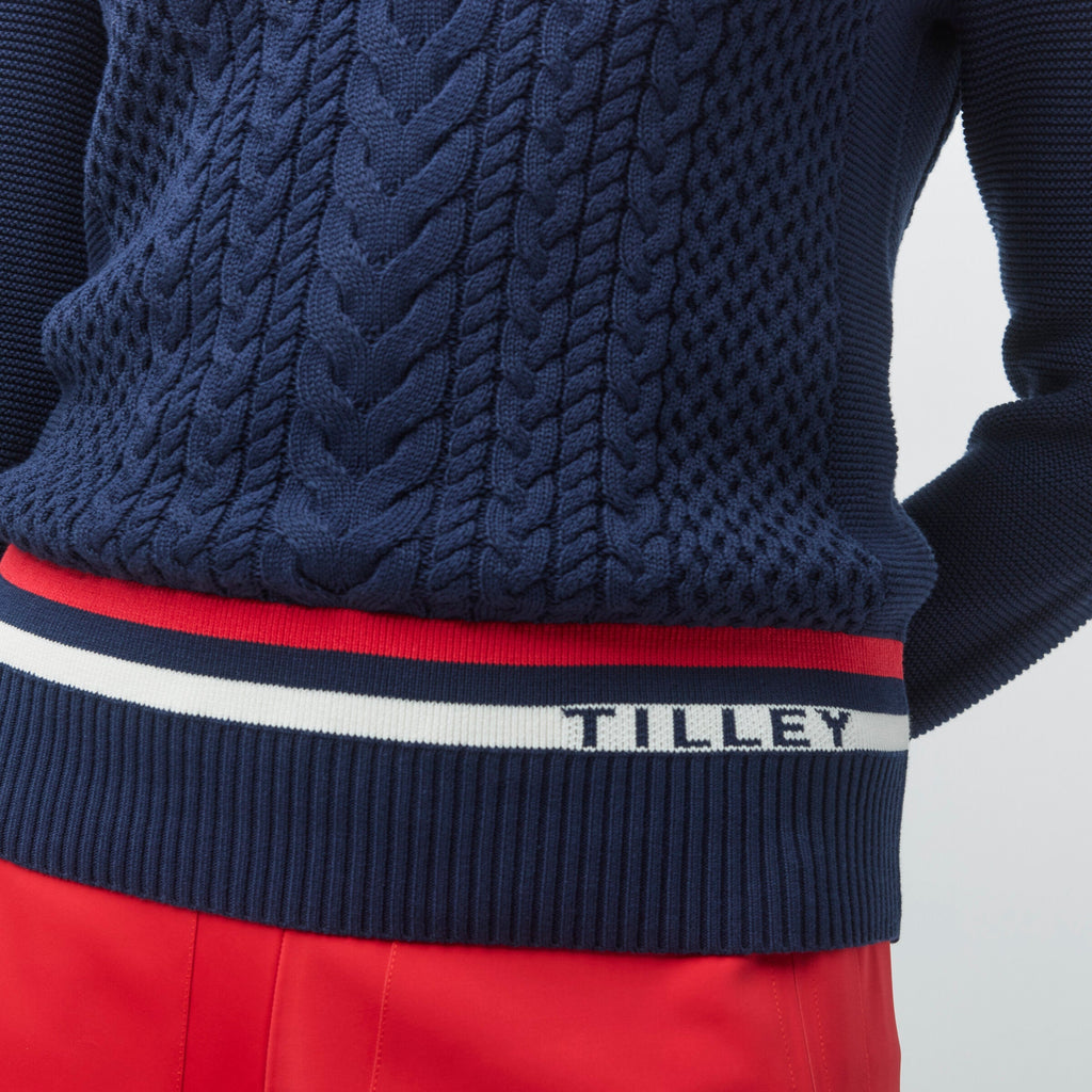 Preppy Deep V Sweater