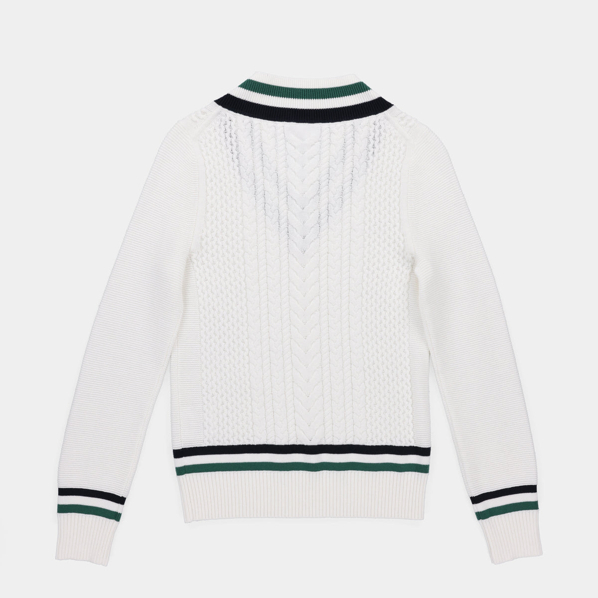 Preppy Deep V Sweater