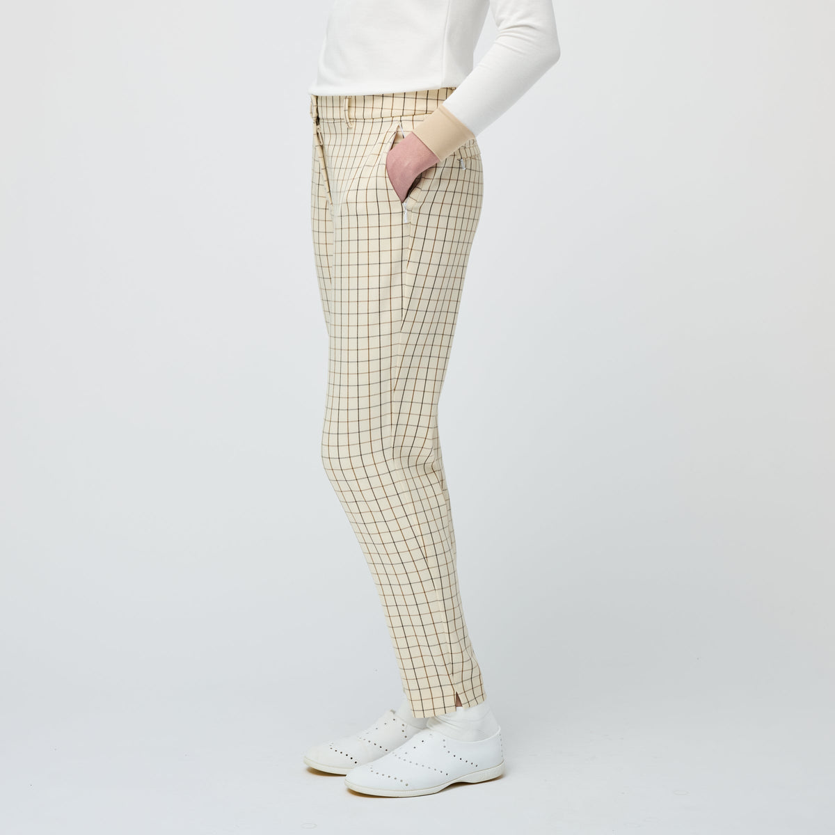 Retro Check Sport Pant