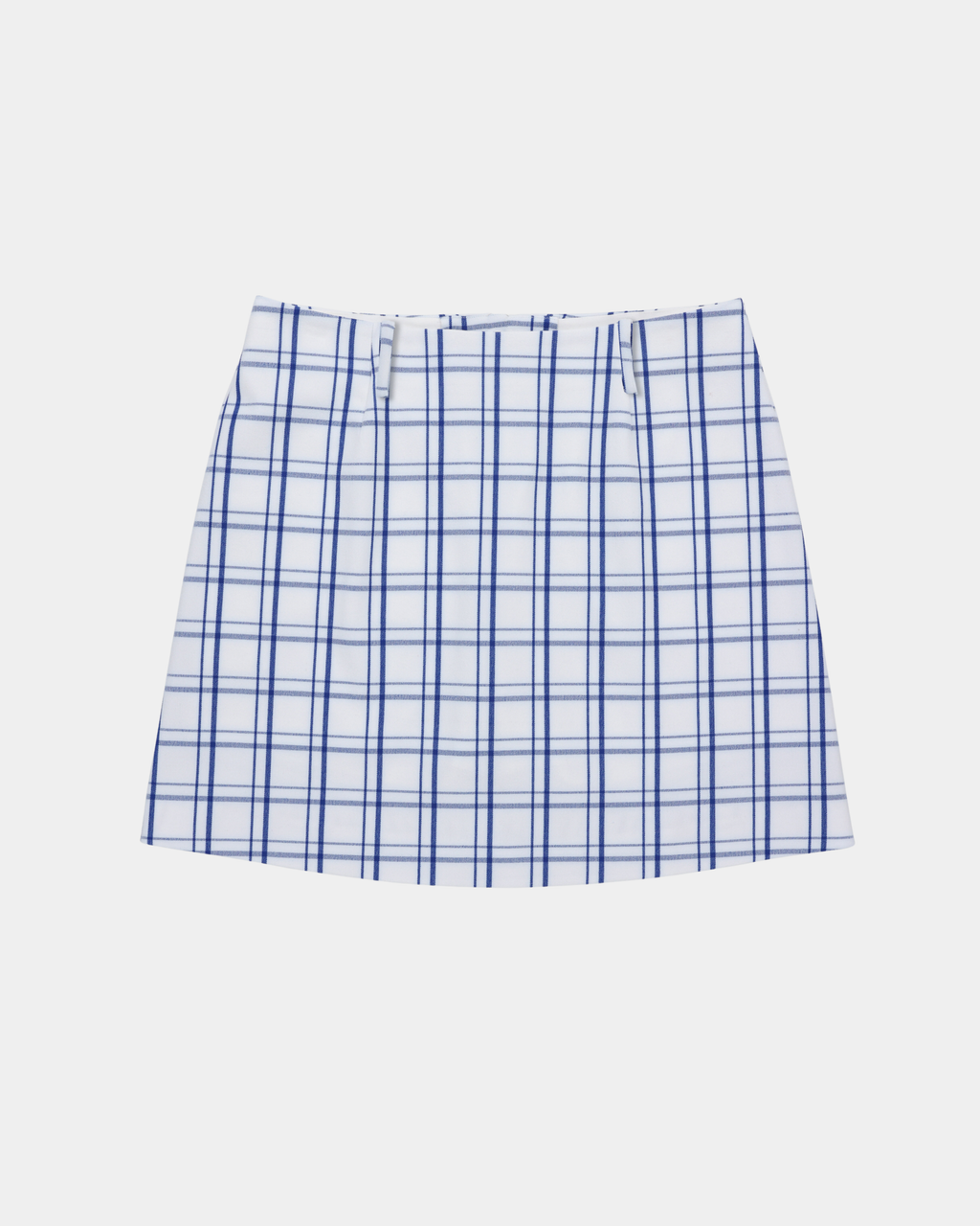Match Point Check Skirt