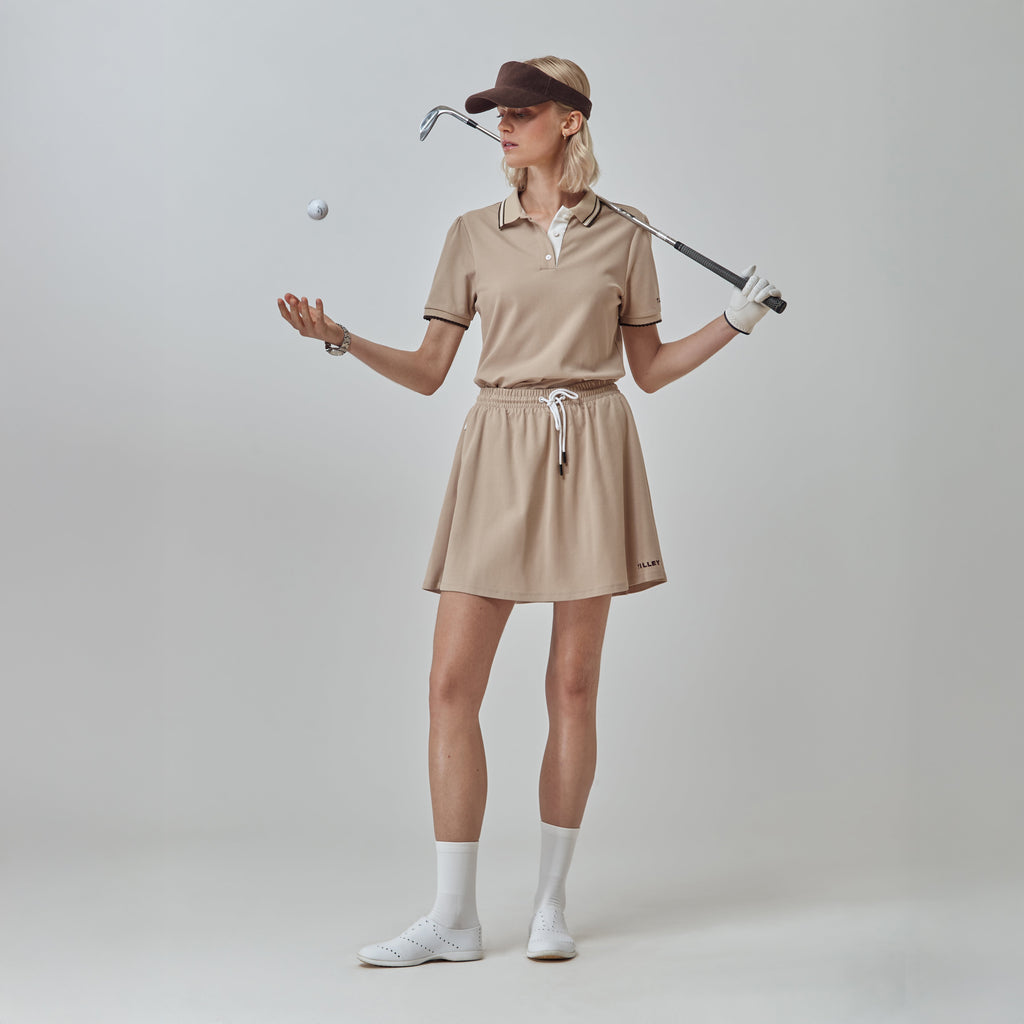 Preppy Pique Mini Skirt