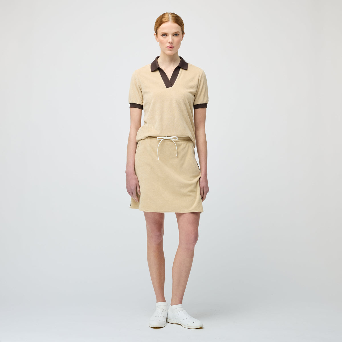 Terry Ribbon Skirt