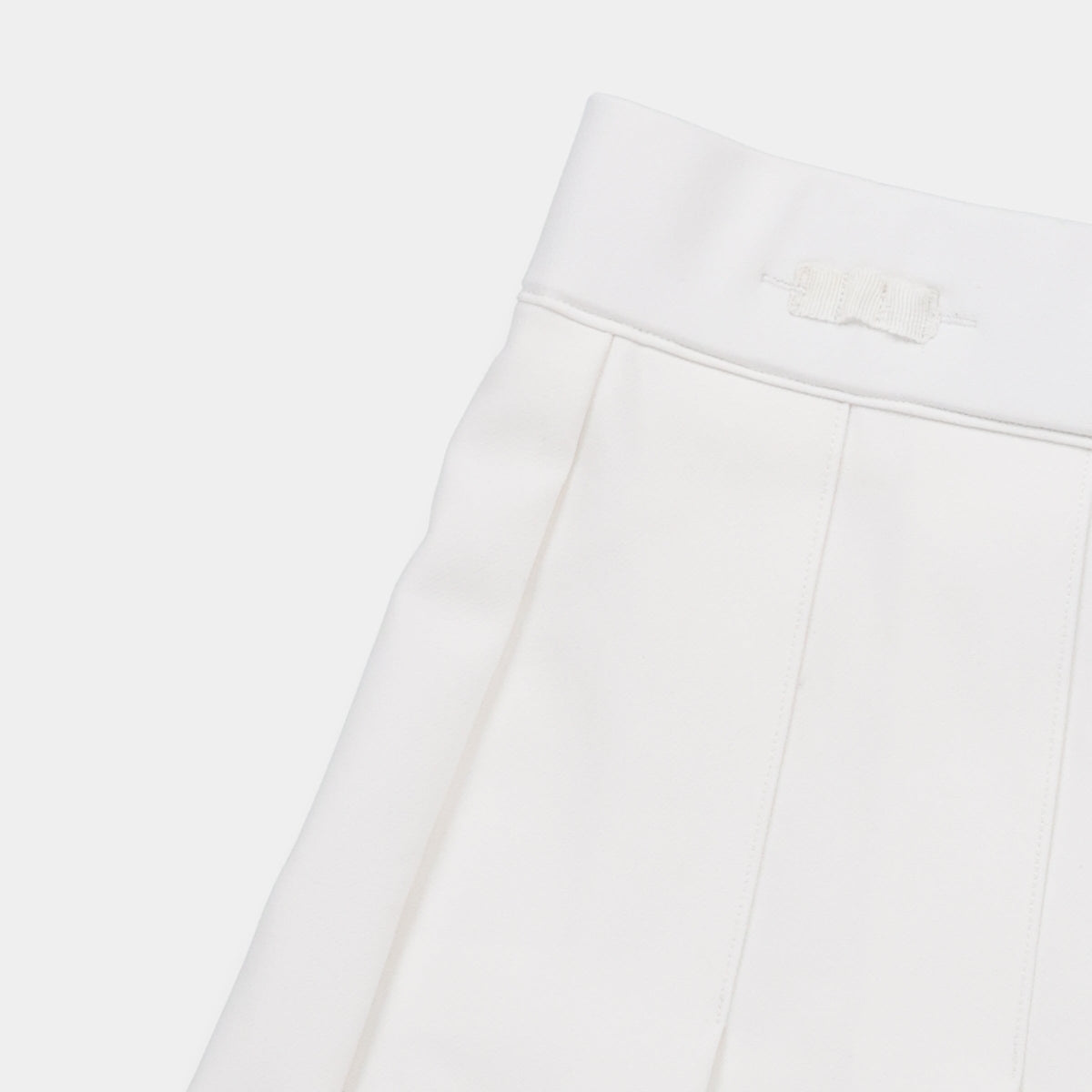 Ribbon Pleated Skirt