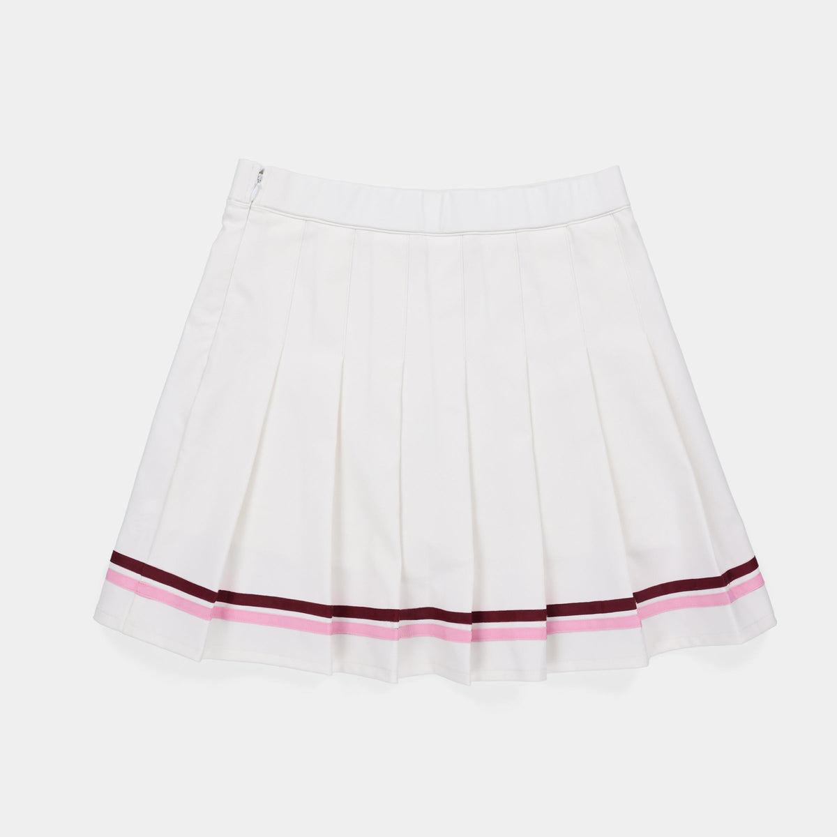 Ribbon Pleated Skirt