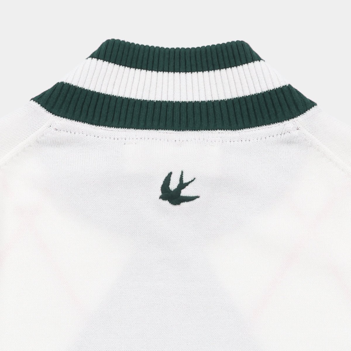 Argyle Full Zip Sweater