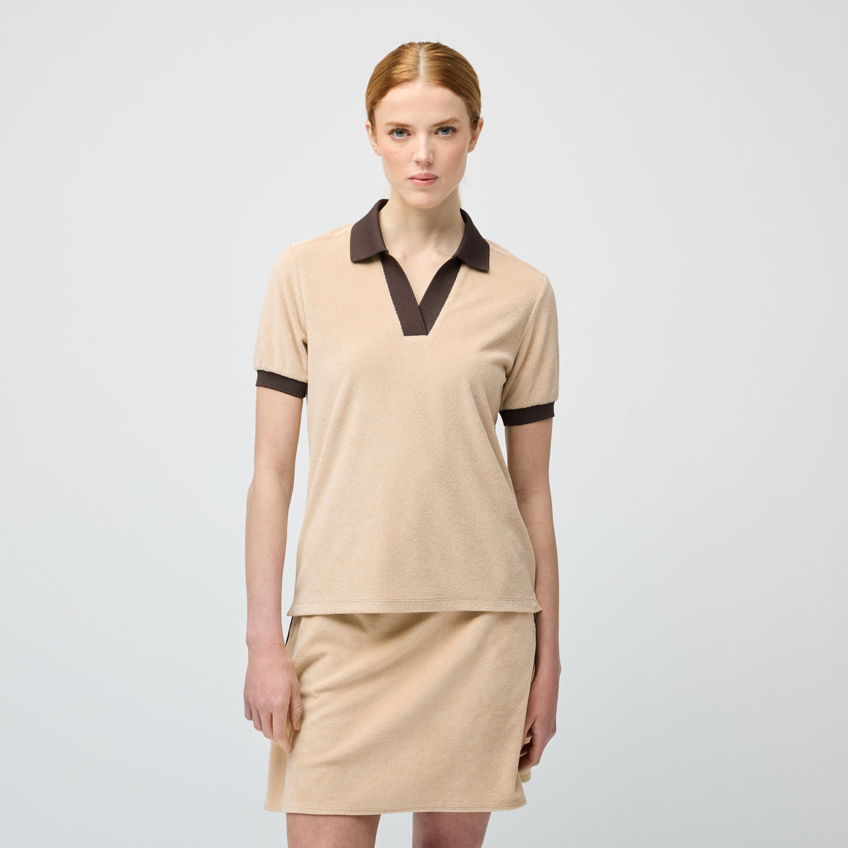 Terry Contrast Polo