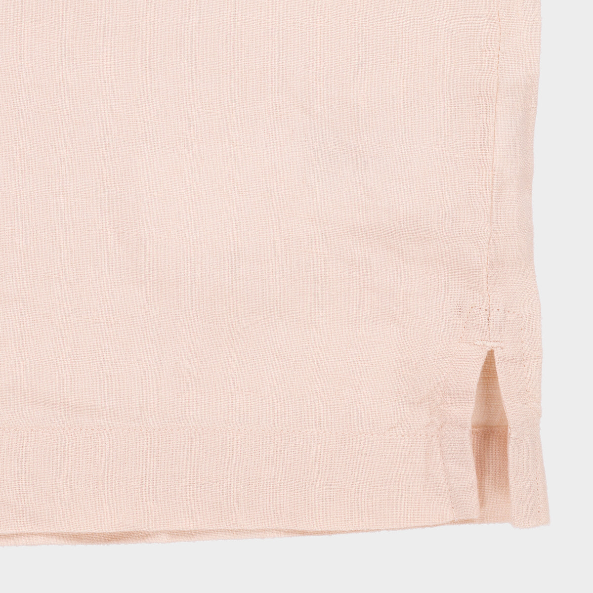 Short Sleeve Linen Camp Shirt