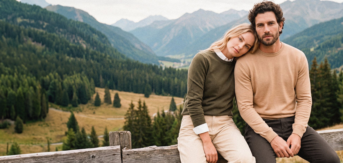 Tilley official outdoor apparel campaign, mountain landscape